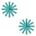 thumbnail image 4 of Reloj de pared Colgante Advancent decoración de la habitación Tamaño compacto Verde 2Conjunto, 4 of 6