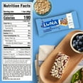 thumbnail image 6 of LUNA Blueberry Bliss Flavor Gluten Free Snack Bars, Protein Bars, 15ct, 6 of 16