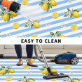 thumbnail image 5 of Cute Lemon Summer Outdoor Rug for Patio/Deck/Porch, Non-Slip Large Area Rug 5 x 8 Ft, Farmhouse Floral Blue Striped Indoor Outdoor Rugs Washable Area Rugs, Reversible Camping Rug Carpet Runner, 5 of 8