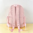 thumbnail image 7 of Floral Embroidery Backpack 17 In Large Capacity Nylon Lightweight Daypack, Multi-Pocket Casual Rucksack for Campus,, 7 of 7