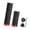 Black and red, variant on Yihuala 1pair Antiskid Bicycles Handlebars Grip Ergonomic Bike Handlebars Cover for Various Bike Models