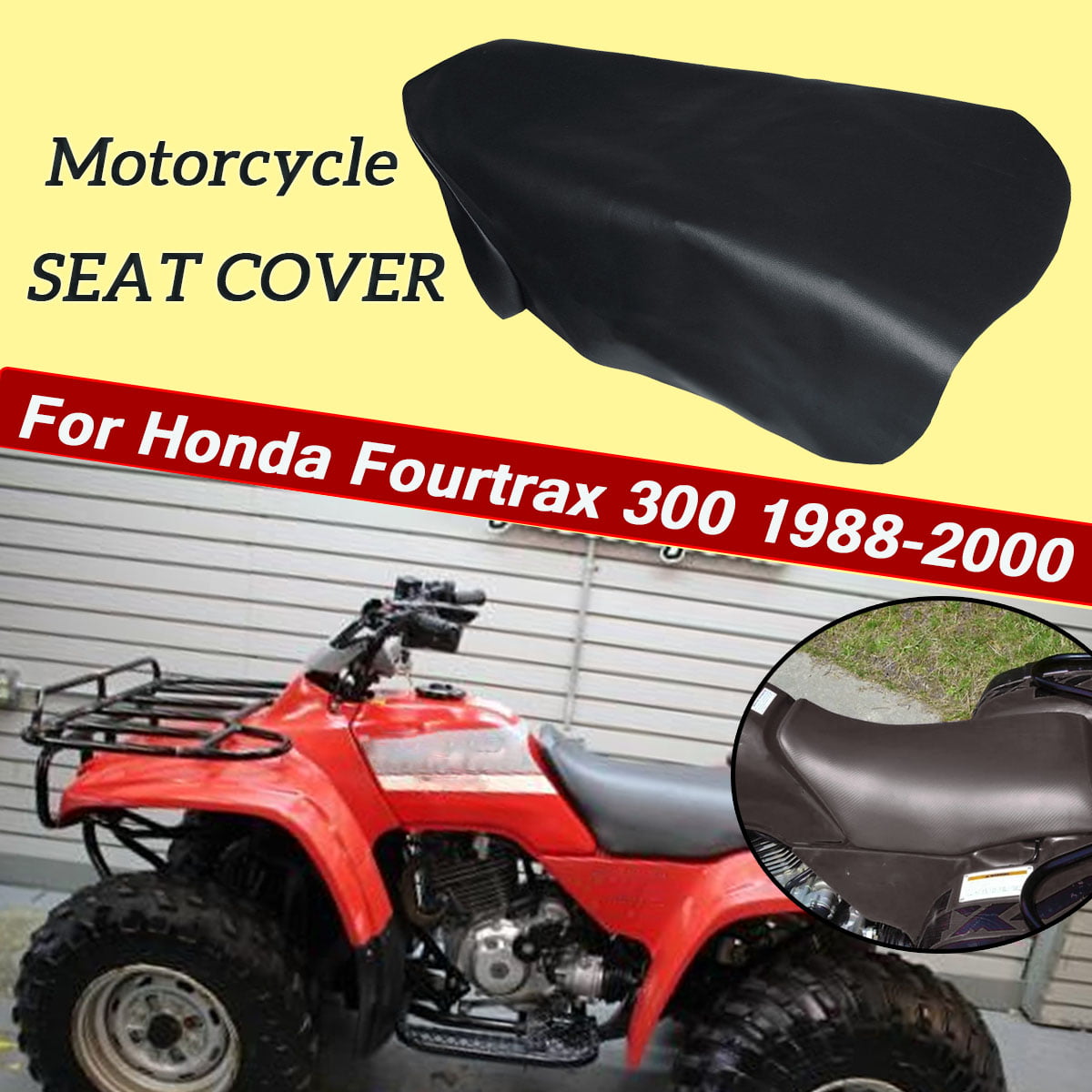 HONDA TRX500TM Seat Cover  Foreman Fourtrax   in 25 Colors or 2-tone 