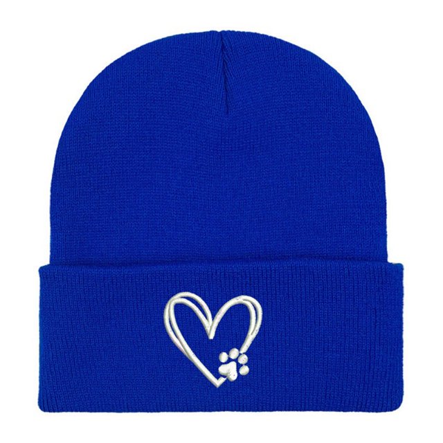 RXMEKW Sun Hats for Men, Claw Imprint Embroidered Knit Cap