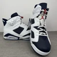 thumbnail image 4 of Ni - ke Ni - ke Air Jordan 6 Retro 'Olympic' Basketball Shoes CT8529-164 Men's Size 12, 4 of 5