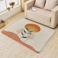 thumbnail image 2 of Boho Rugs for Living Room - 3x4 Rug - Boho Rug - Bohemian Sun Plant Area Rug - Retro Mid Century Modern Rugs - Abstract Vintage Carpet, 2 of 7