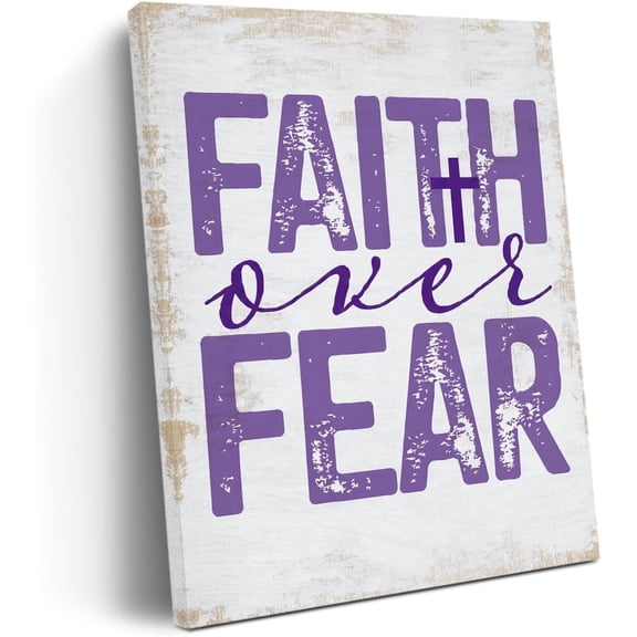 Christian Gifts Decor Inspirational Faith Bible Verse Canvas Wall Art Wall Decor, Neon Framed Prints Poster Painting Artwork for Home Office Classroom Bedroom Girls Room,11.4x15IN,Ready to Hang