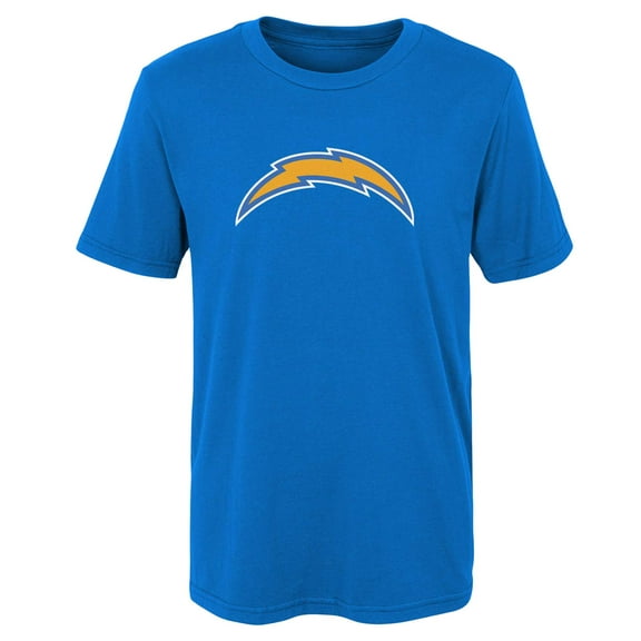 Preschool Powder Blue Los Angeles Chargers Primary Logo T-Shirt