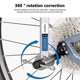 thumbnail image 2 of Herramienta de alineación de gancho de bicicleta, patilla de cambio Herramienta de alineación profesional B (color: C) Giroscopio de metal Spinner Gyro Science Educational Learning Balance S, 2 of 5