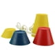 thumbnail image 3 of Advancent Juego de 4 unidades de soporte para tees de bolas de goma, estante para pelotas de golf, soporte de entrenamiento de 4 alturas, Golf, 3 of 6