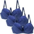 thumbnail image 1 of Women's Lace Bra Plus Size 34B-44E, 1 of 8