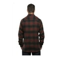 thumbnail image 2 of Burnside Yarn-Dyed Long Sleeve Flannel Shirt Size up to 4XL, 2 of 4