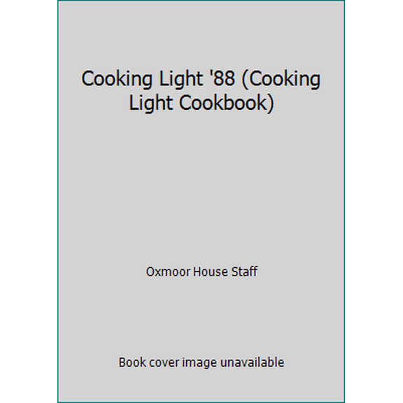 Pre-Owned Cooking Light '88 (Hardcover) 0848707141 9780848707149