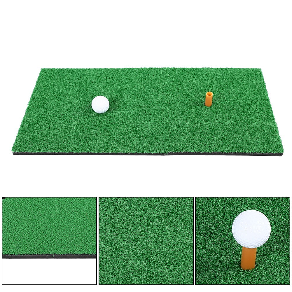 Mgaxyff Golf Practice Mat Antiskid Chipping Driving Range Training Aid