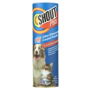 Shout Pets Stains Turbo Oxy Carpet Odor Eliminator Powder