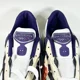 thumbnail image 3 of New Balance 990 White Black Plum Reflective MADE IN USA Running Shoes Size 10.5, 3 of 6