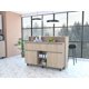 thumbnail image 1 of Barra Auxiliar Cocina Excelsior Beige Madera MDP, 1 of 7