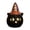 Multicolor A, variant on Halloween Ceramic Witch Hat Light Up Figurine LED Night Light Glowing Pumpkin Tabletop Decor Fall Thanksgiving