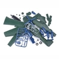 thumbnail image 3 of 1:48 escala Fighter Model Assembly Gift estar Verde Sunnimix Aeronave en miniatura, 3 of 4