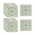 thumbnail image 3 of 10 pegatinas para azulejos con diseño floral vintage cuadrado, pegatinas para pared, decoración de azulejos Estilo B, 3 of 8