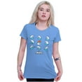 thumbnail image 3 of Retro Smurfs 80s Cartoon Characters Women's T Shirt Ladies Tee Brisco Brands 3X, 3 of 6