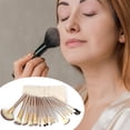 thumbnail image 4 of 12/18/24pcs Makeup Brushes with Storage Bag Soft Bristles Facial Makeup Smudge Tool for Daily Using, 4 of 5