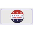 thumbnail image 1 of Kamala 2024 Button Photo License Plate, 1 of 1