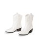 thumbnail image 3 of Bota DREAM PAIRS DWUMMB2505 Blanca Bordada Media Caña 5.5, 3 of 7