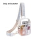 thumbnail image 4 of Yuarrent Bolsa transparente reutilizable para mujer con correas cómodas Bolsas transparentes para eventos en estadio Bolsa transparente para Ropa Deportiva, Zapatos blanco, 4 of 6