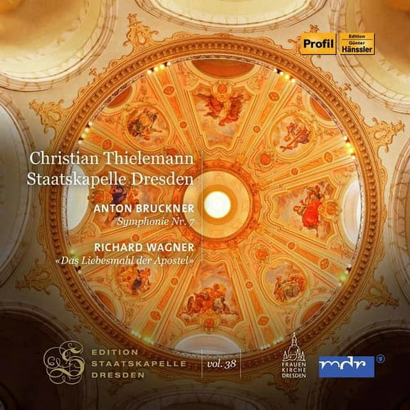 Bruckne,Anton / Thielemann,Christian - Bruckner: Symphony No. 7 & Wagner: Liebesmahl Derl - Music & Performance - CD