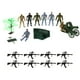 thumbnail image 2 of 19 piezas/1 juego de modelo de soldado de simulación de juguete de soldado de juguete de soldado de juguete de soldado de simulación, 2 of 6