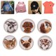 thumbnail image 4 of Parches Termoadhesivos, Parches De Animales Lindos De Algodón De Primera Calidad, 6 Piezas Para Madre, Para Camisas, Para Bolsa, Para Bricolaje, Para Diseñador OTVIAP Iron Patches, 4 of 8