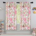 thumbnail image 5 of Blackout Kids Curtains,Pioneer Flower Floral Print Pattern Childrens Insulated Curtains Set Of 2,Bedroom Essentials,Toddler Room Decor 42"x63", 5 of 5