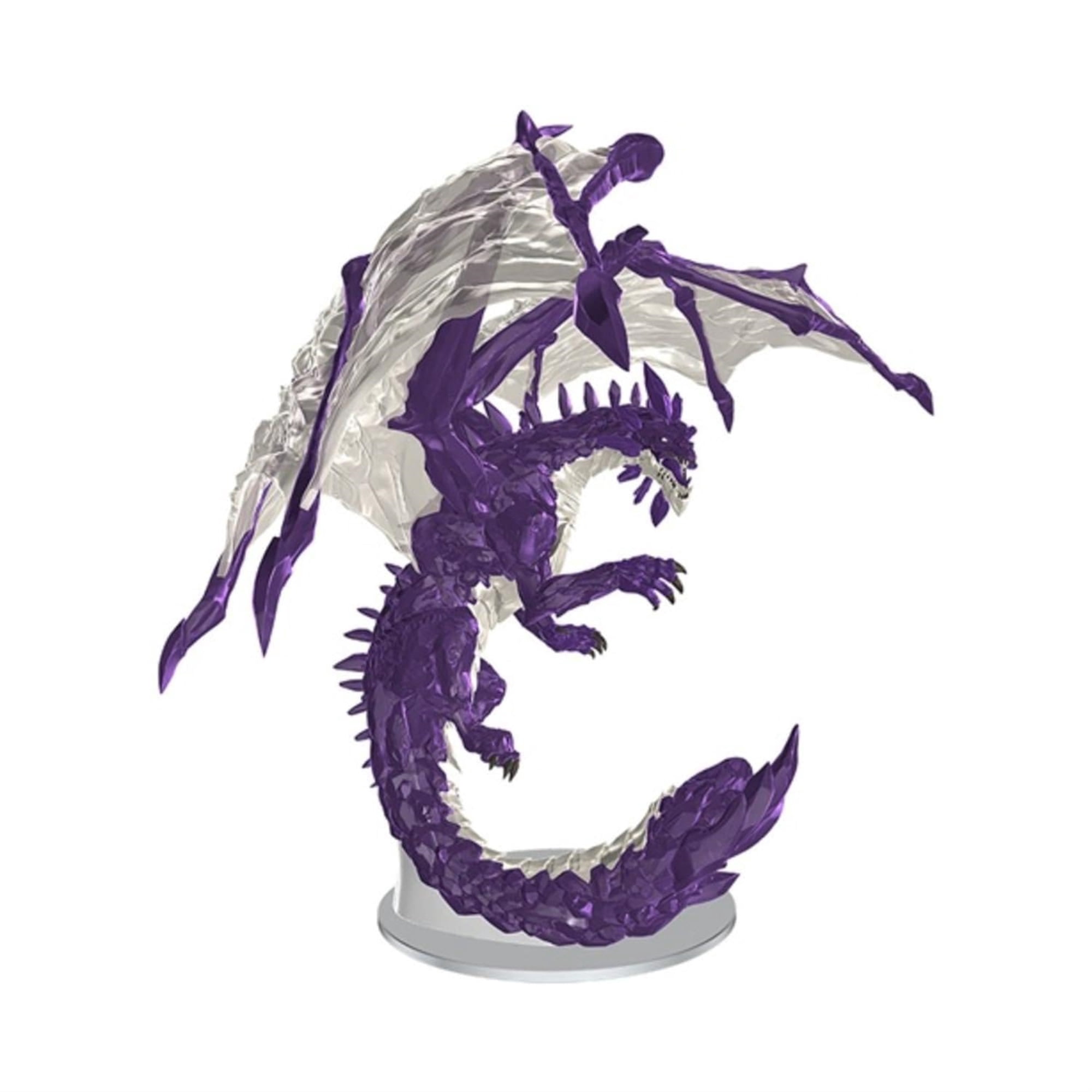 WizKids D&D Icons of the Realms: Adult Amethyst Dragon Boxed Miniature