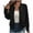 Black, variant on BiZtdJrK Women Zipper Jackets Textured Ribbed Cuff Long Sleeve Bomber Jacket Lightweight Flight Outerwear Fall Coats Black XL
