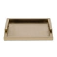thumbnail image 3 of Butler Specialty Morante 17.5" W Stainless Steel Serving Tray - Gold, 3 of 5