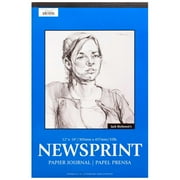 Jack Richeson Newsprint Pad, 12 x 18 Inches, 32 lb, 50 Sheets