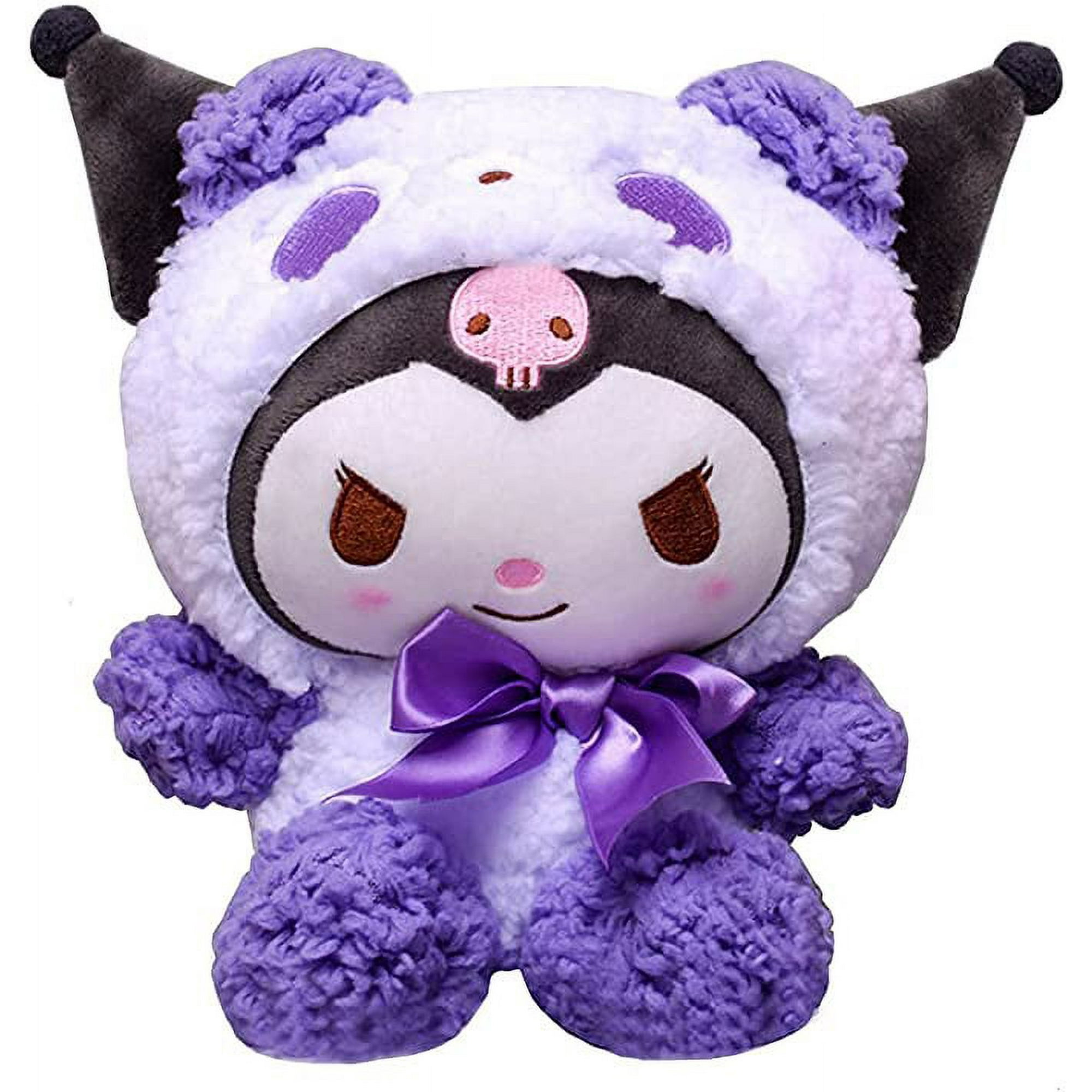Sanrio Cartoon Panda Turns Into Kuromi Plush Toy Plush Doll For