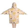 thumbnail image 2 of Golden Retriever Blanket Hoodies for Kids 6-13YR Oversize Wearable Blanket Hoodies for Boys Girls Teens, 2 of 7