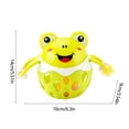 thumbnail image 3 of Pelotas sonajeros de goma suave para bebé | Juguete educativo para la primera infancia | Campana de agarre multisensorial | Juguete de dentición seguro y no tóxico | Pelota de juego portátil pa, 3 of 5