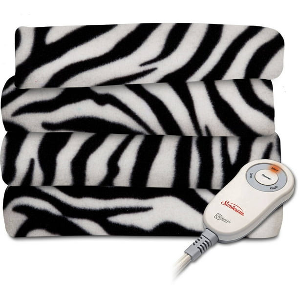 Sunbeam Heated Fleece Electric Throw