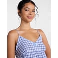 thumbnail image 5 of Joyspun Women's Flannel Cami w/ Self Ruffle Sleep Top, Sizes XS to 2X, 5 of 6