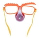 thumbnail image 3 of Gafas de nariz de payaso Hugo de Plástico Roja, 3 of 10