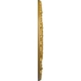 thumbnail image 4 of Ekena Millwork 19 7/8"OD x 3 5/8"ID x 1 1/4"P Spring Leaf Ceiling Medallion (Fits Canopies up to 5 5/8"), Hand-Painted Iridescent Gold, 4 of 6