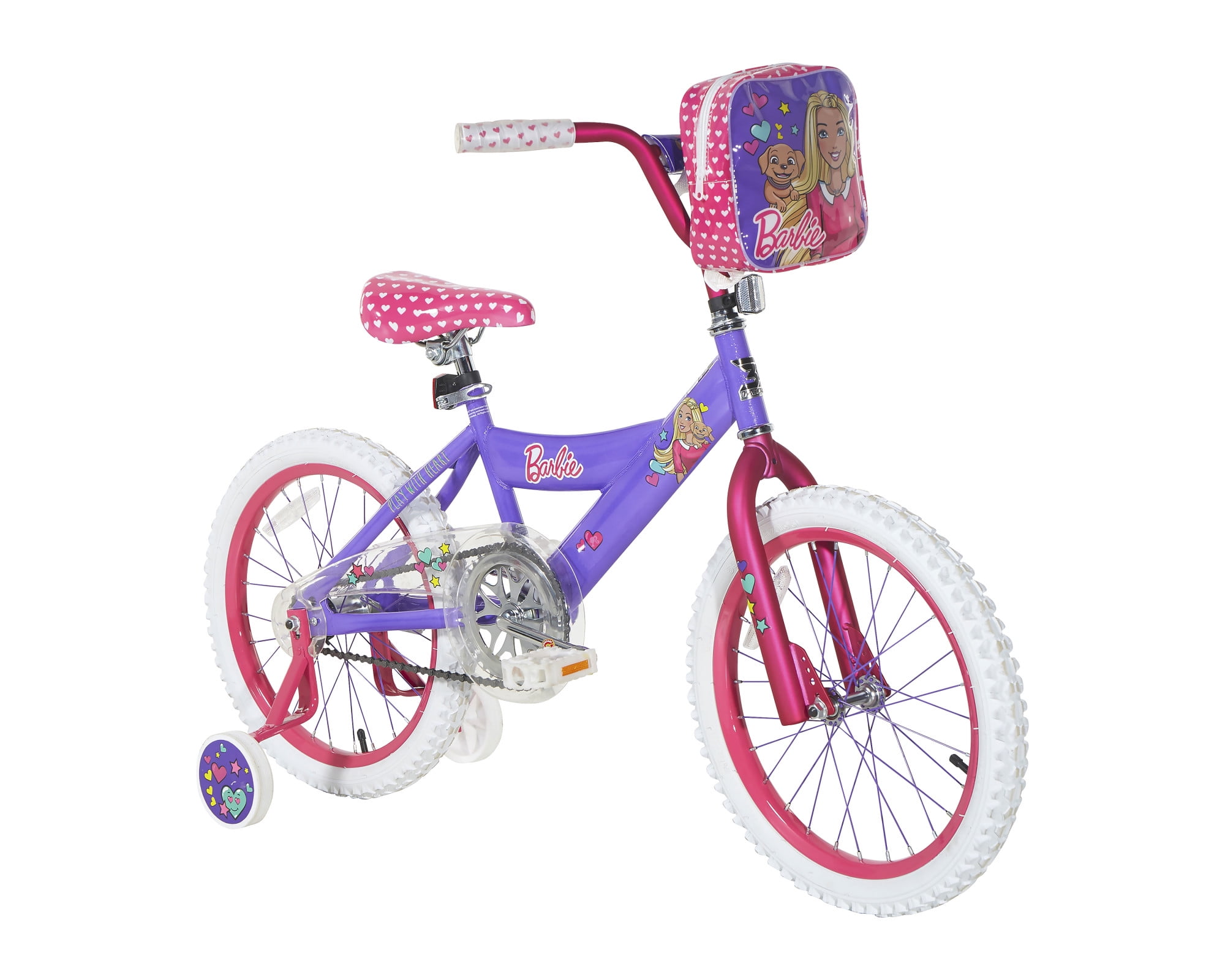 dynacraft barbie bike assembly