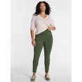 thumbnail image 2 of Terra & Sky Women's Plus High Waist Full Length Leggings, Sizes 0X-5X, 2 of 4