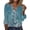 Navy, variant on Womens Tops Short Sleeve Summer Tops Seven Split Sleeve Vintage Floral Shirt Big Size Ruffle Sleeve V Neck T Shirt Fashion Shirt Fashion Clothes Blouses Dressy Casual Women