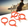 thumbnail image 4 of Lure Rod Hook Fishing Hook Holder Fishing Rod Hook Fishing Accessories 5 Pcs Lure Rod Hook All In One High Elastic Rubber Lua Rod Ring Hook Fishing Accessories, 4 of 8