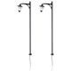 thumbnail image 2 of Mini Street Light Model for Decor Black Metal and ABS Material Compact Size for DIY Mini House 2pcs, 2 of 4