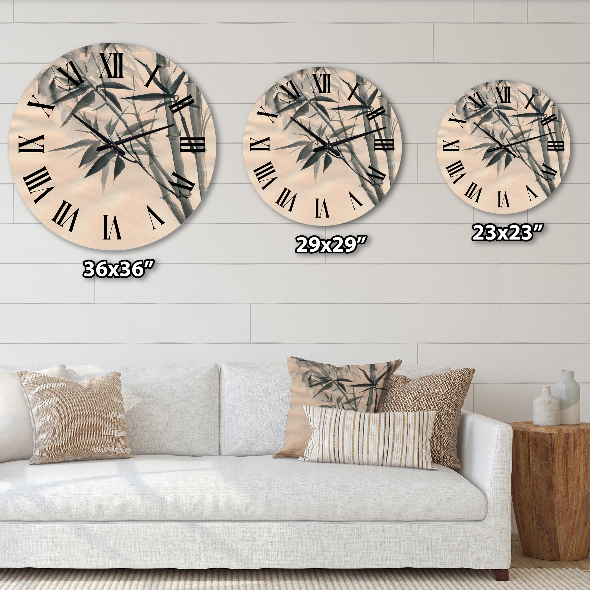 Designart 1 in Quartz Traditional Wall Clock