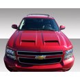 thumbnail image 1 of 2007-2014 Chevrolet Tahoe Avalanche Suburban Duraflex CVX Hood - 1 Piece, 1 of 7